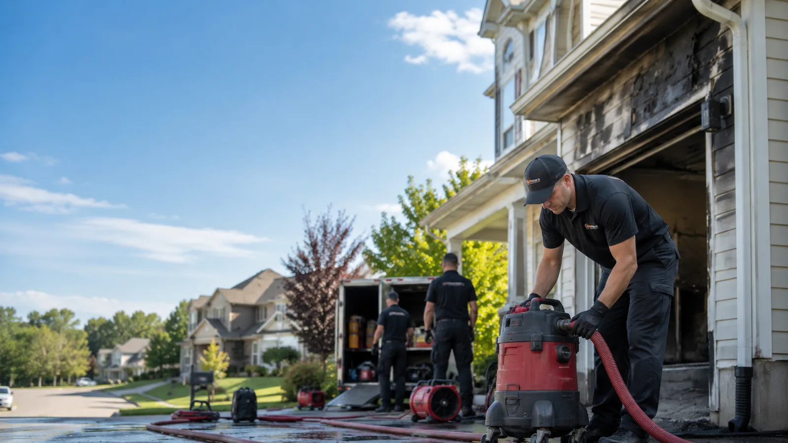 Fire And Smoke Damage Restoration in Scammon, KS near me
